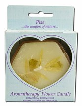 Auroshikha Flower Candles Pine - £8.67 GBP