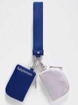 LULULEMON Dual Pouch Wristlet~Riverside/Faint Lavender~NWT~USPS SHIP - $108.85 LULULEMON Dual Pouch Wristlet~Riverside/Faint Lavender~NWT~USPS SHIP - $108.85