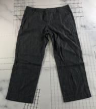 Banana Republic Pants Womens 10 Dark Grey Lightweight Pocket Cotton Blend - $18.80