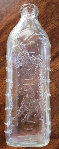 Vintage 1950's ~ Clear Glass ~ Baby Bottle ~ 8 Oz ~ "Dog" Nursing Bottle  Item image 8