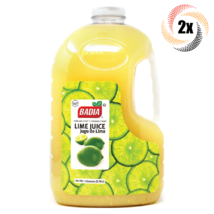 2x Bottles Badia Lime Juice | 128oz | MSG Free | Jugo De Lima | Fast Shipping! - $65.49