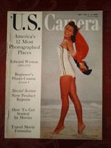 U S CAMERA Magazine May 1958 Ozzie Sweet Edward Weston - £9.37 GBP