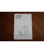 Singer Juice Giant Model 774 Replacement Part:  Manual Only 1991 Pamphle... - $177.59 MXN