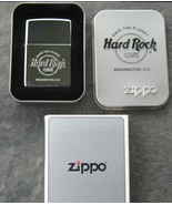 Hard Rock Cafe WASHINGTON D.C. Zippo Lighter 1999 Polished Chrome - $28.42