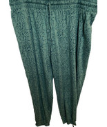 AnyBody Green Print Knit Lounge Pants Size XL, NWOT - $19.53 CAD