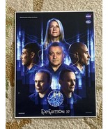 NASA ISS Space Station Expedition 37 Crew Poster - £9.91 GBP