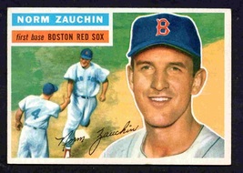 Boston Red Sox Norm Zauchin 1956 Topps #89 ex/em - £5.33 GBP