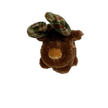 Russ Make Someone Happy Marty Moose Plush Brown Stuffed Animal Toy Cabin... - $11.98