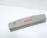 Vintage Punchodex Adjustable 3 Hole Paper Punch Dialmatic Model No P-203... - $17.99