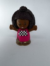 Little People Barbie African American Racecar Driver Figure Replace Fish... - £6.75 GBP