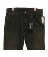 New w/ Tags Ralph Lauren Black Label Cropped Black Stretch 400 Jeans Sz ... - $32.67