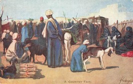 Humor In Egypt-A Country Fair-Tuck Series IV Artist Signed Postcard-
show ori... - £8.68 GBP