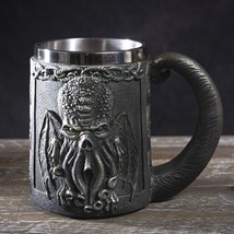 Mythical Call Of Cthulhu Octopus Kraken With Tentacle Arm Handle Coffee Mug Cup - $44.99