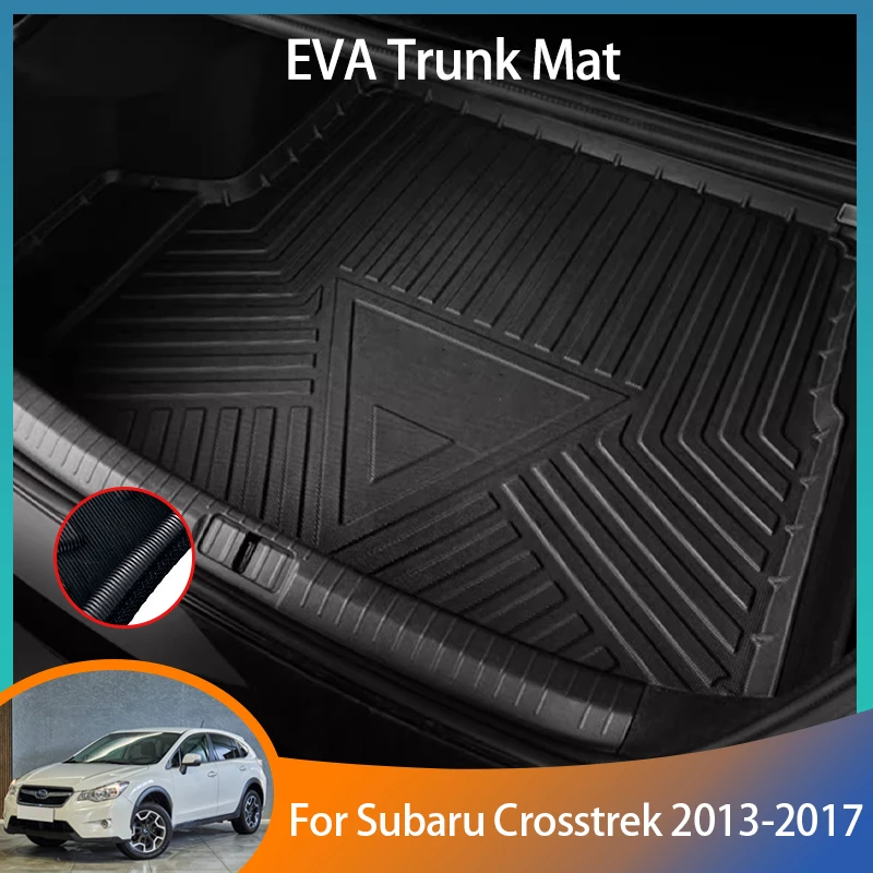 Car Rear Trunk Mat For Subaru Crosstrek XV 2013 2014 2015 2016 2017 GP - £42.42 GBP