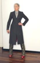 Dolce &amp; Gabbana Dress Coat Pin Stripes Wool Suit Coat Ladies Designer Ma... - €1.161,46 EUR