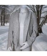 Vince Alpaca Sweater Womens M Gray Textured Dolman Sleeve Open Cardigan ... - €100,60 EUR Vince Alpaca Sweater Womens M Gray Textured Dolman Sleeve Open Cardigan ... - €100,60 EUR