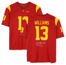 Caleb Williams Autographed &quot;Heisman 22&quot; USC Trojans Nike Limited Jersey Fanatics - £390.81 GBP