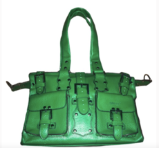 Kelly Green Matt &amp; Nat Satchel Bag - £100.22 GBP