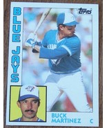 Buck Martinez, Blue Jays  1984  #179 Topps  Baseball Card GDC - GREAT CARD - £2.32 GBP