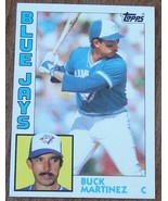 Buck Martinez, Blue Jays  1984  #179 Topps  Baseball Card GDC - GREAT CARD - €2,55 EUR