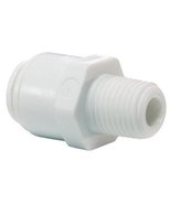 John Guest Speedfit CI010821W 1/4 inch x 1/8 NPTF Straight Adaptor (Pack... - $264.53 MXN