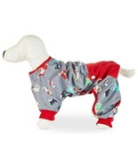 Happy Pawlidays Pet Pajama One piece Family PJs Christmas Holidays Dog X... - £9.90 GBP