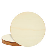 10 Inch Wooden Circles For Crafts, Unfinished Wood Rounds For Diy, 10 Pack - £26.28 GBP