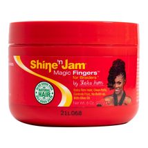 Shine N Jam Magic Fingers For Braiders Extra Firm Hold 8 Ounce (Pack of 2) - £21.31 GBP