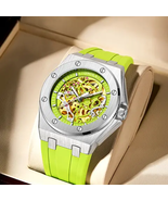 Mechanical Watch Automatic 3834 Hollow Skeleton Watch Men&#39;s Watch Waterp... - $48.00