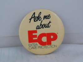 Vintage Car Pin - Ask me About ECP Extra Care Protection Toyota - Cellul... - $276.42 MXN