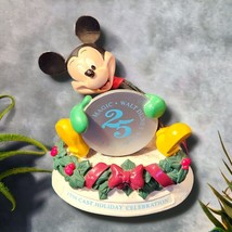Mickey Mouse Walt Disney World 25 Years of Magic 1996 Cast Holiday Celeb... - £15.56 GBP