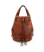 Leather Tote Bag - Light In August - £147.44 GBP