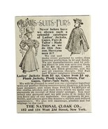National Cloak Co Suits Furs 1894 Advertisement Victorian Fashion ADBN1bbb - $19.99