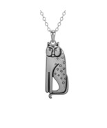 Laurel Burch Siamese Cat Sterling Silver Pendant with Necklace - £34.19 GBP