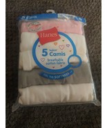Hanes Girls&#39; 5-Pack Camis-Colors May Vary, Assorted,, Assorted, Size Sma... - €10,35 EUR