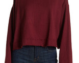 FREE PEOPLE Damen Pullover Waking Entspannt Raspberry Rot Größe XS OB769... - $55.22