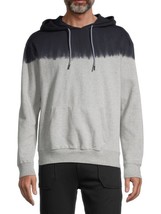 Sovereign Code Men&#39;s Avenue Heathered Dip-Dye Hoodie in Heather Grey-XL - £24.77 GBP