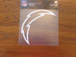 8"X8"  LA CHARGERS NFL Licensed Sports Logo White Window Decal New in Pa... - $9.65
