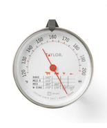 Taylor Meat Thermometer, 3” Dial, Oven Safe, Slide Temp Reference - £7.50 GBP