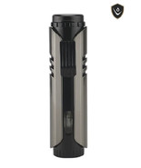 Vector - Maxtech Single Flame Torch Gunmetal  - VECTOR MAXTECH GUNMETAL 02 - $34.30