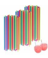 1000 Neon Cocktail Party Mix Drinks Sticks Stirrers Straws 7.5&quot; Coffee S... - £34.35 GBP