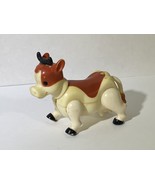 Vintage Playskool Milk Cow Animal Farm Figure Toy Barnyard - £4.29 GBP