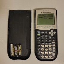 Texas Instruments TI-84 Plus Calculator with New Batteries - $44.50