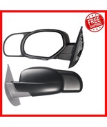Enhanced Vision Towing Mirrors Set - Snap-On Custom Fit for Chevy, GMC, ... - $148.10 CAD