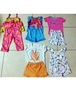 TODDLER Girls 5 pr-2 Pc PAJAMAS Summer Sz 3/3T/4T See Desc Brands Preown... - $19.99