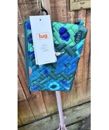 Lug Wristlet Phone Pouch Wallet bag Blue Green - $66.39 CAD