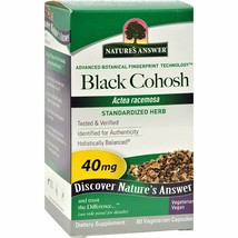 Nature's Answer Black Cohosh Root Stndrdz, 60 Vcap, EA-1 - $18.70