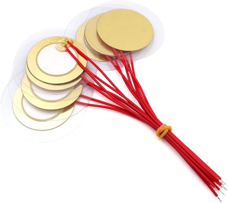 35Mm Piezo Transducer With Soldered Wire (Pack Of 20) - $29.99
