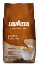 Lavazza Cream Italian Medium Roasted Coffee Beans - 3 PACKS x 2.2 LBS  - £58.42 GBP