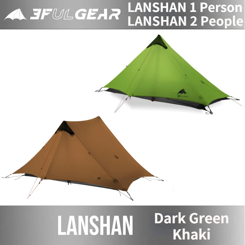 3F UL GEAR Newest Lanshan 1 Person New Version 230cm Lanshan 2 Persons - £186.96 GBP+